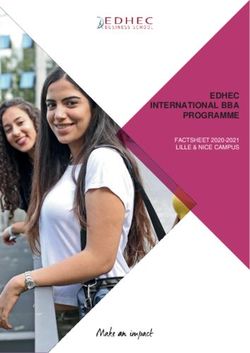 Edhec International Bba Programme Factsheet Lille Nice