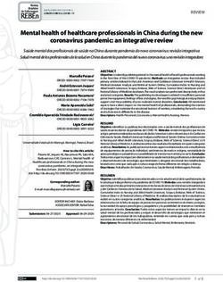 Mental health of healthcare professionals in China during the new coronavirus pandemic: an integrative review - SciELO