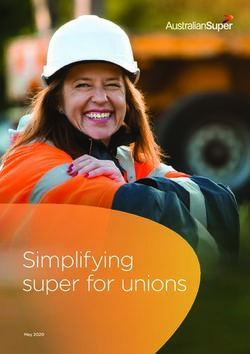 Simplifying super for unions - AustralianSuper