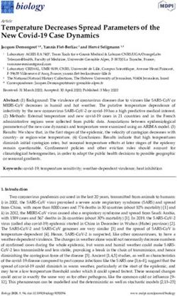 Temperature Decreases Spread Parameters of the New Covid-19 Case Dynamics