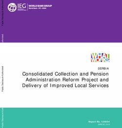 Consolidated Collection and Pension Administration Reform Project and Delivery of Improved Local Services - SERBIA