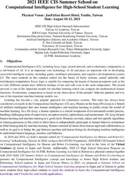 2021 IEEE CIS Summer School on Computational Intelligence for High-School Student Learning