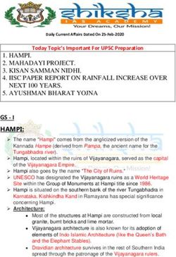 HAMPI: i hampi: 1. hampi. 2. mahadayi project. 3. kisan samman ...