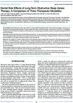 Dental Side Effects of Long-Term Obstructive Sleep Apnea Therapy: A Comparison of Three Therapeutic Modalities