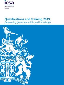 Qualifications and Training 2019 - Developing governance skills and knowledge - ICSA