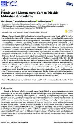 Formic Acid Manufacture: Carbon Dioxide Utilization Alternatives - MDPI