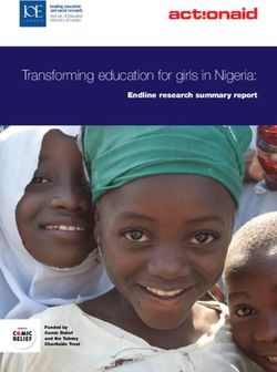 Transforming education for girls in Nigeria: Endline research summary report
