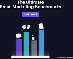 The Ultimate Email Marketing Benchmarks FOR 2021 Sailthru