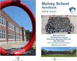 Mulvey School Handbook - NET