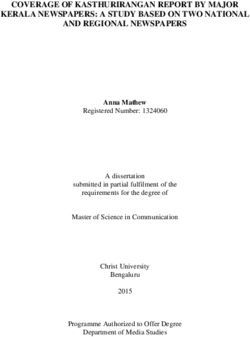 Abstract - CHRIST (Deemed To Be University) Institutional ...