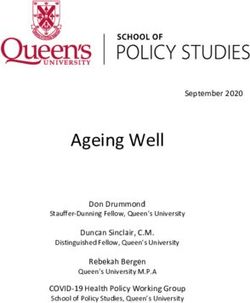 Ageing Well - Canadian Frailty Network