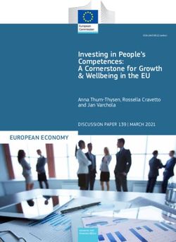 Investing in People's Competences: A Cornerstone for Growth & Wellbeing in the EU - EUROPEAN ECONOMY - European Commission