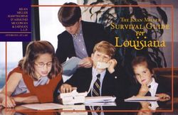 For Loui iana Survival Guide - Kean Miller LLP