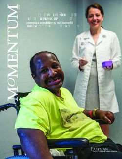 Patients like Robert, who have a brain injury or other medically complex conditions, will benefit from the new Specialty Care Clinic - University ...