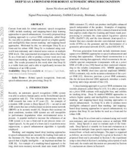 DEEP XI AS A FRONT-END FOR ROBUST AUTOMATIC SPEECH RECOGNITION