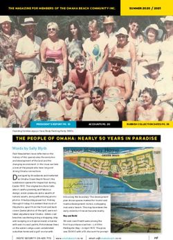 THE PEOPLE OF OMAHA: NEARLY 50 YEARS IN PARADISE - Omaha Beach