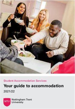 Your guide to accommodation 2021/22 - Nottingham Trent ...