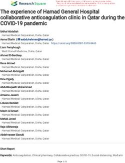 The experience of Hamad General Hospital collaborative anticoagulation clinic in Qatar during the COVID-19 pandemic