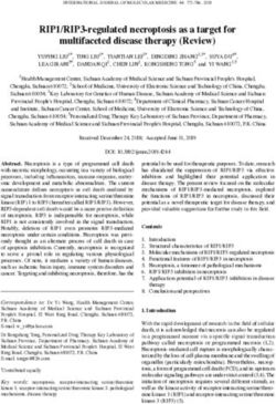 Rip Rip Regulated Necroptosis As A Target For Multifaceted Disease