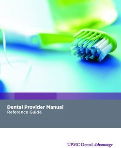 Dental Provider Manual Reference Guide UPMC Health Plan