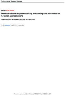 Ensemble climate-impact modelling: extreme impacts from moderate meteorological conditions