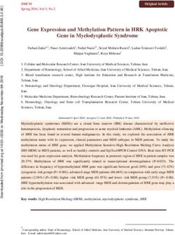 Gene Expression and Methylation Pattern in HRK Apoptotic Gene in Myelodysplastic Syndrome