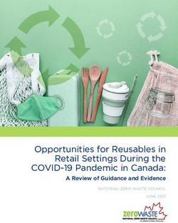 Opportunities for Reusables in Retail Settings During the COVID-19 Pandemic in Canada: A Review of Guidance and Evidence