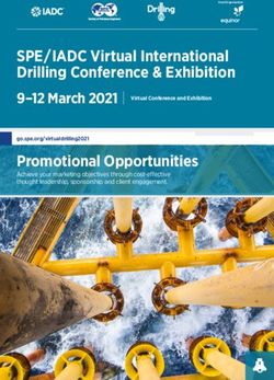 SPE/IADC Virtual International Drilling Conference & Exhibition 9-12 March 2021 - ASP Events