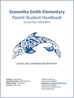 Samantha Smith Elementary - Parent Student Handbook