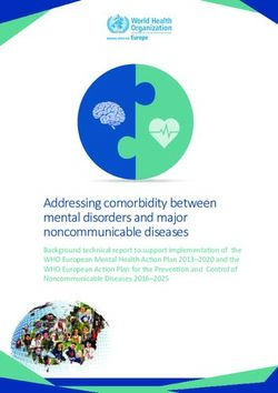 Addressing comorbidity between mental disorders and major noncommunicable diseases
