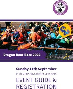 EVENT GUIDE & REGISTRATION - Sunday 11th September at the Boat Club, Stratford-upon-Avon - The Shakespeare Hospice