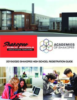 2019-2020 SHAKOPEE HIGH SCHOOL REGISTRATION GUIDE - Shakopee Public Schools