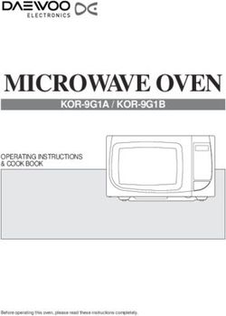 MICROWAVE OVEN KOR-9G1A / KOR-9G1B - OPERATING INSTRUCTIONS & COOK BOOK - Absocold