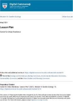 Lesson Plan - LMU Digital Commons