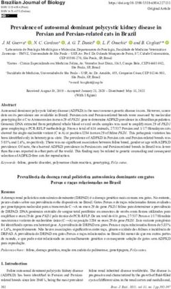 Prevalence of autosomal dominant polycystic kidney disease in Persian and Persian-related cats in Brazil - SciELO