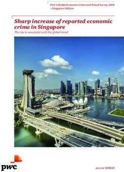 SHARP INCREASE OF REPORTED ECONOMIC CRIME IN SINGAPORE - THE RISE IS CONSISTENT WITH THE GLOBAL TREND - PWC
