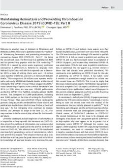 Maintaining Hemostasis and Preventing Thrombosis in Coronavirus Disease 2019 (COVID-19): Part II - Thieme Connect