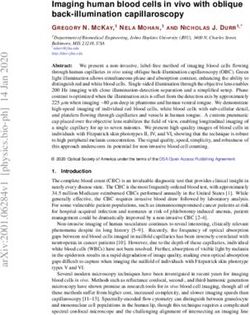 Imaging human blood cells in vivo with oblique back-illumination capillaroscopy