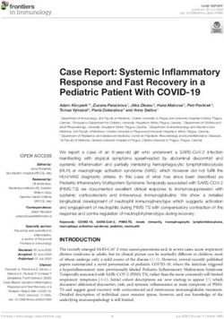 Case Report: Systemic Inflammatory Response and Fast Recovery in a Pediatric Patient With COVID-19