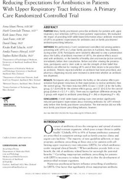 Reducing Expectations for Antibiotics in Patients With Upper Respiratory Tract Infections: A Primary Care Randomized Controlled Trial - Annals of ...