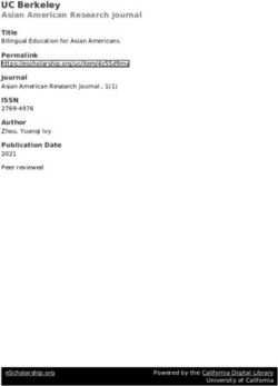 UC Berkeley Asian American Research Journal - eScholarship