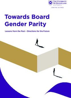 Towards Board Gender Parity - Lessons from the Past - Directions for the Future - UQ Business School