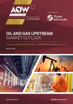 Oil And Gas Upstream Market Outlook Capex And Opex Cost Trends In Emea