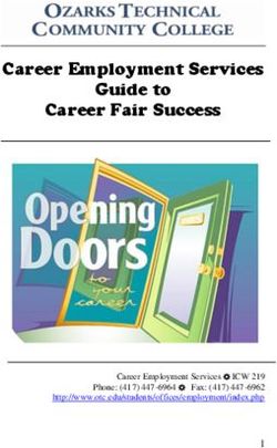 Career Employment Services Guide to Career Fair Success