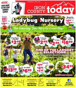 INSIDE... YOUR GUIDE TO THE UTAH SUMMER GAMES! - IRON COUNTY TODAY