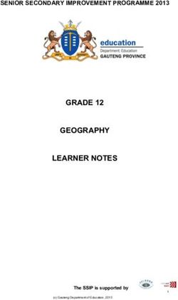 Grade Geography Learner Notes Senior Secondary Improvement Programme The Ssip Is