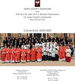 Catalogue 2020-2021 Saint John's Seminary - imgix