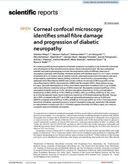 Corneal confocal microscopy identifies small fibre damage and progression of diabetic neuropathy