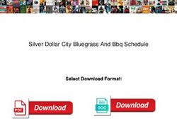 SILVER DOLLAR CITY BLUEGRASS AND BBQ SCHEDULE - MANX BIRDLIFE