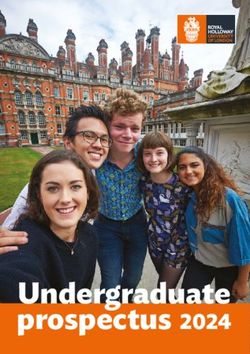ROYAL HOLLOWAY UNIVERSITY OF LONDON - Undergraduate Prospectus 2024